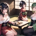 お茶会 2枚目