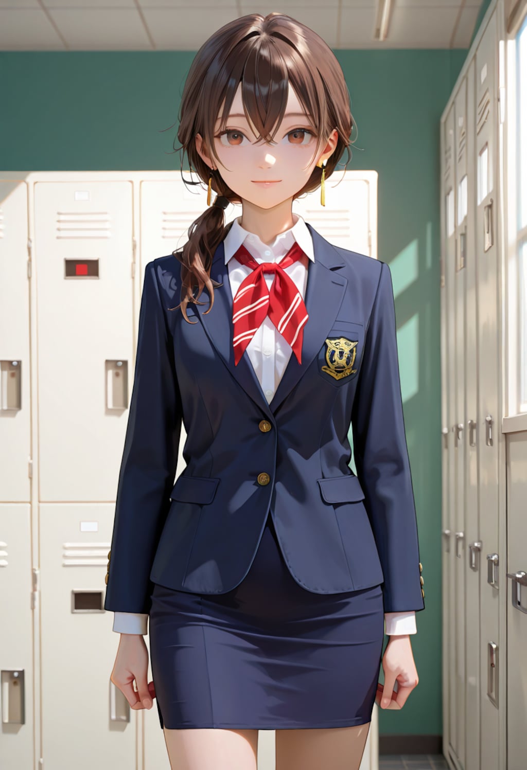 歩美 first day at work (4)