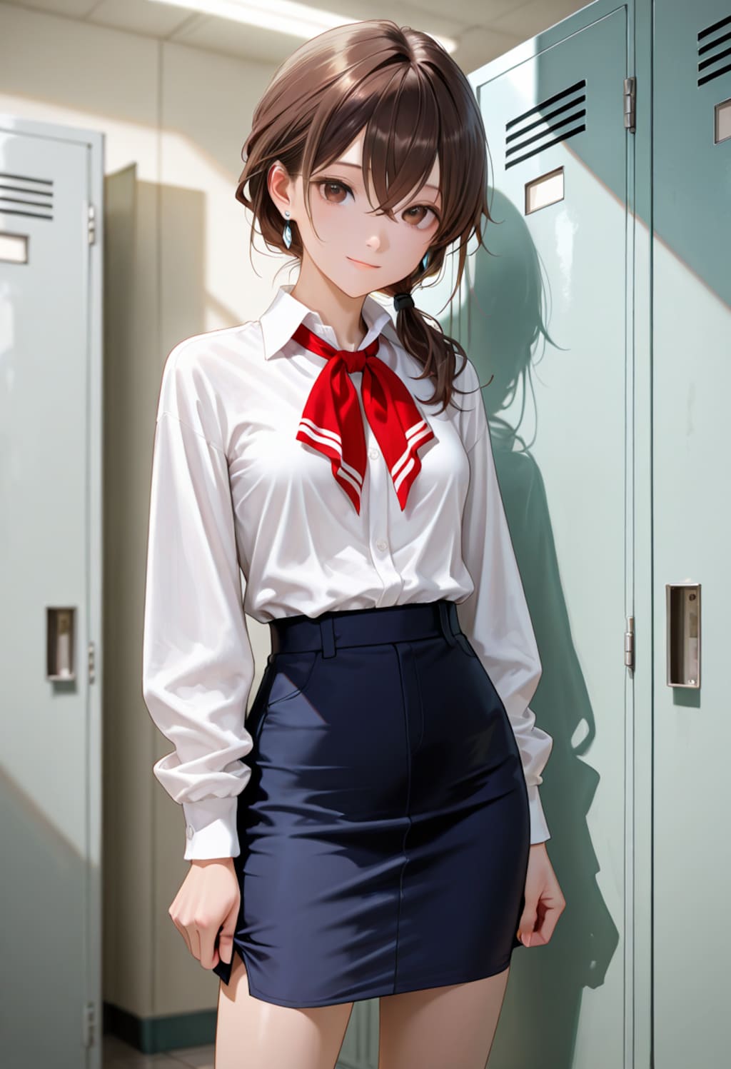 歩美 first day at work (4)