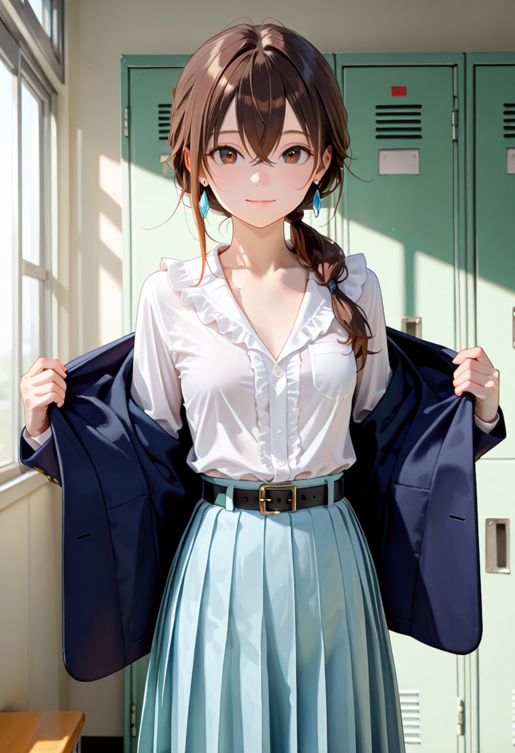 歩美 first day at work (4)