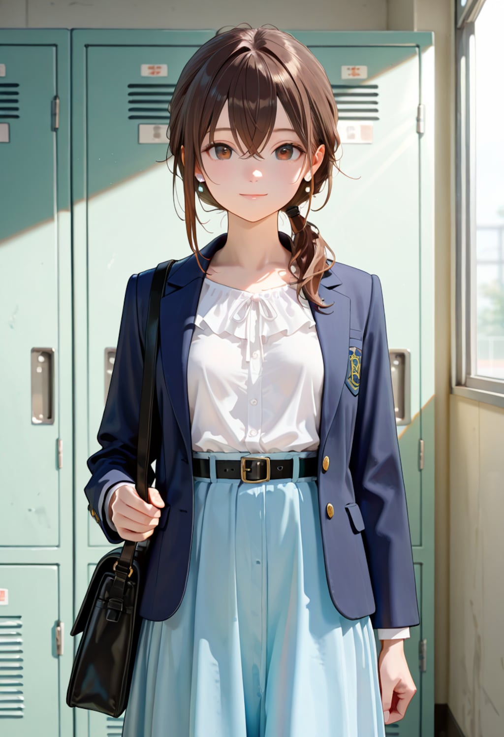 歩美 first day at work (4)