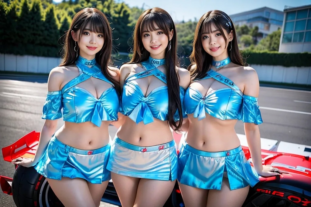 レースクイーン　ファン感謝祭　集合写真2