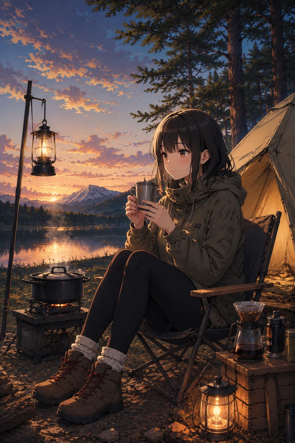 ソロキャンプ