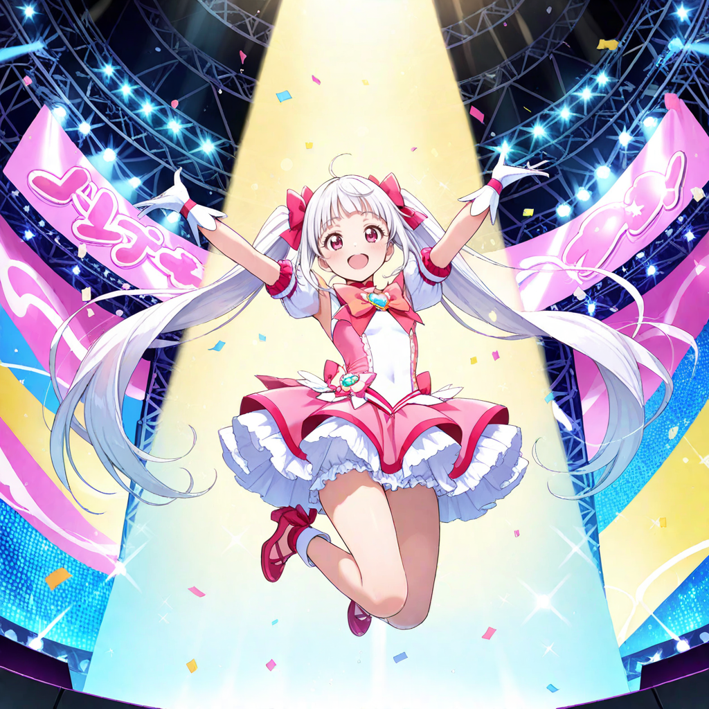 ポップアップ装置からアイドル大ジャンプ
