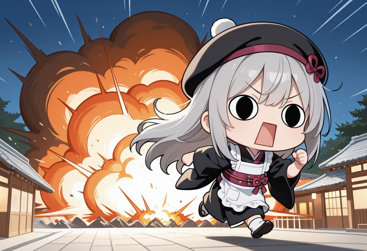 温泉旅館を爆破してしまいよったえらいこっちゃ嬢