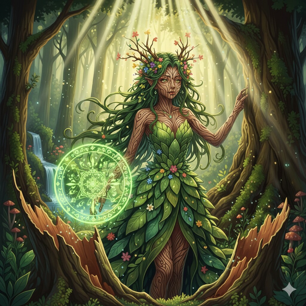 ドリアード | の人気AIイラスト・グラビア