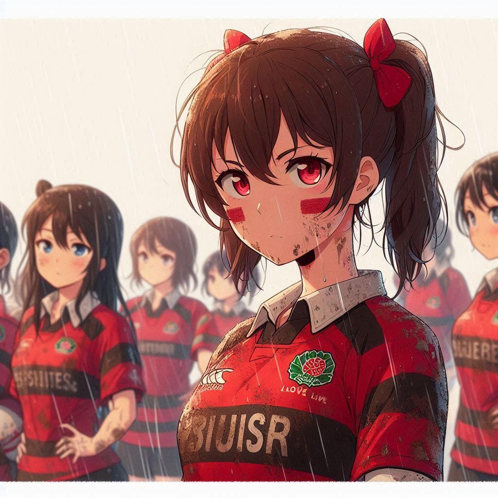 🏉泥まみれの女子ラグビー 131