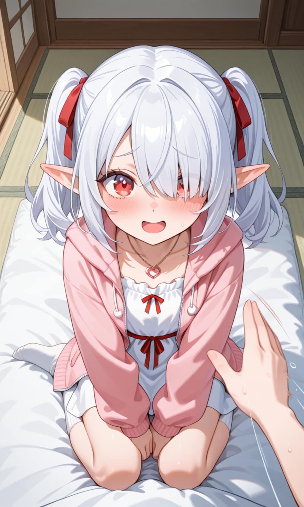 勢いのあるシロネさん