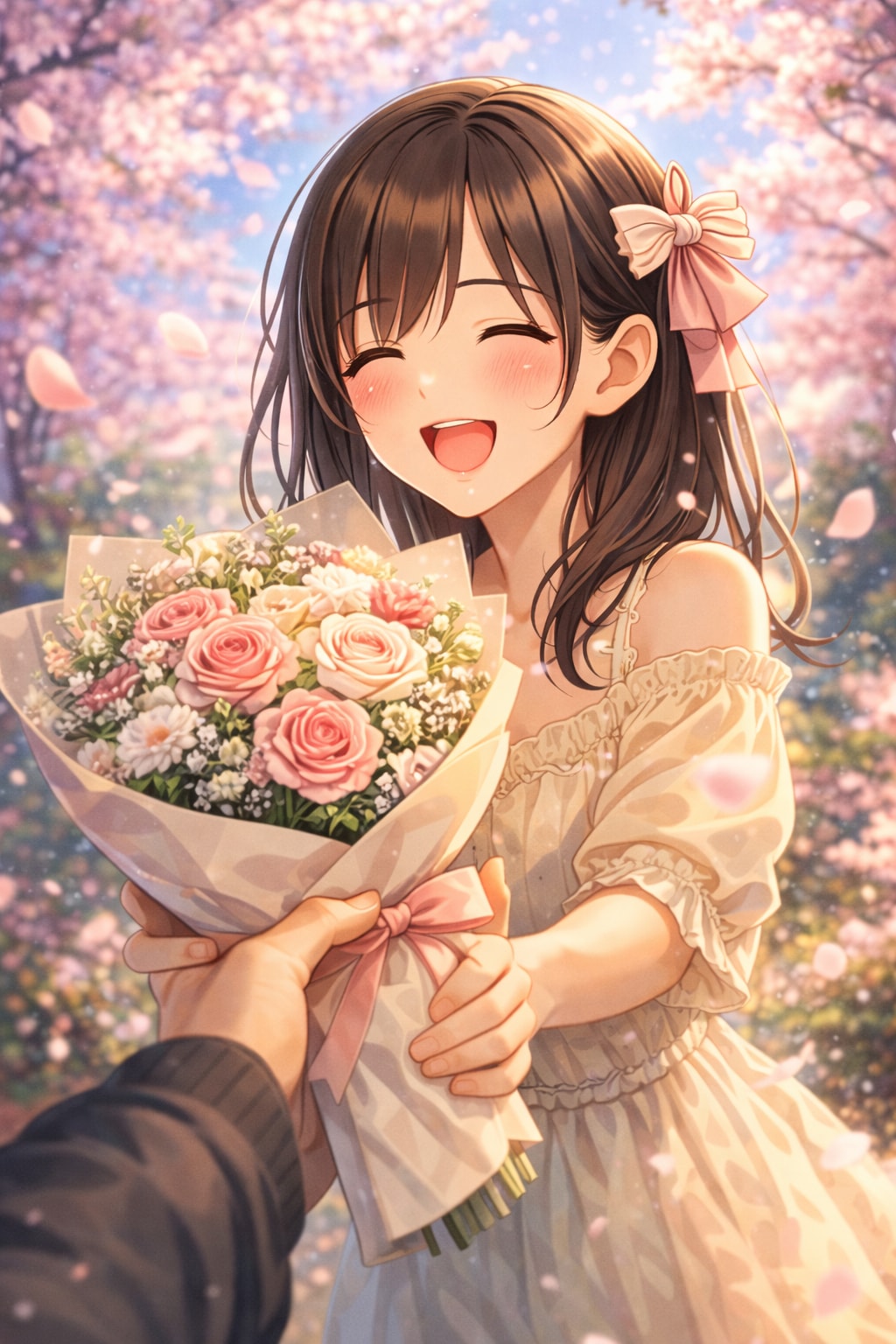 「ありがとうの花束を、君へ。」