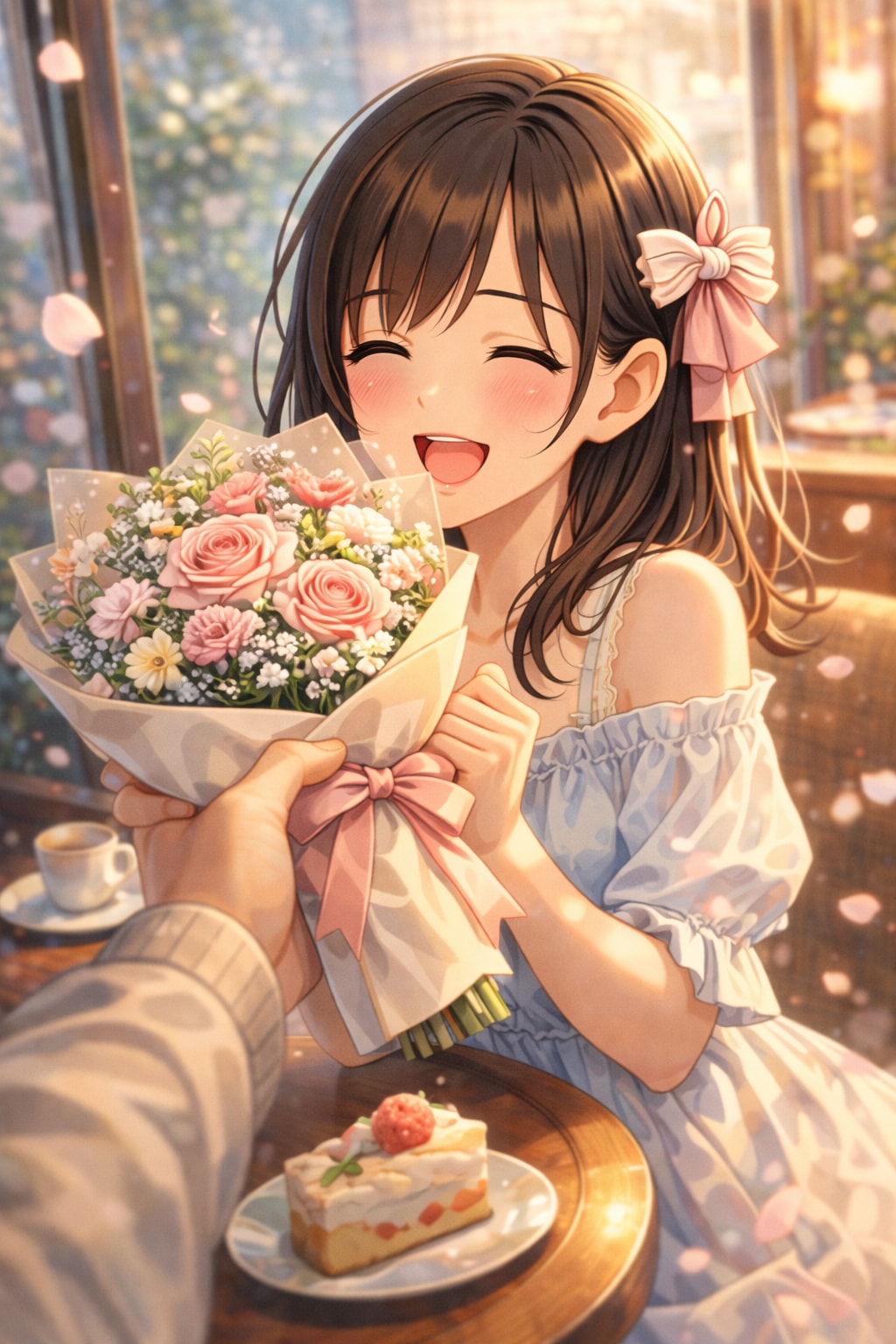 「ありがとうの花束を、君へ。」 | の人気AIイラスト・グラビア