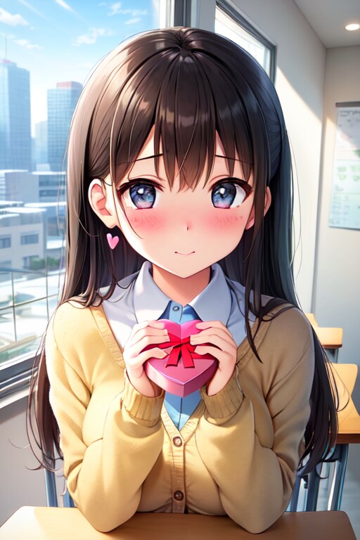女子高生のバレンタインデー