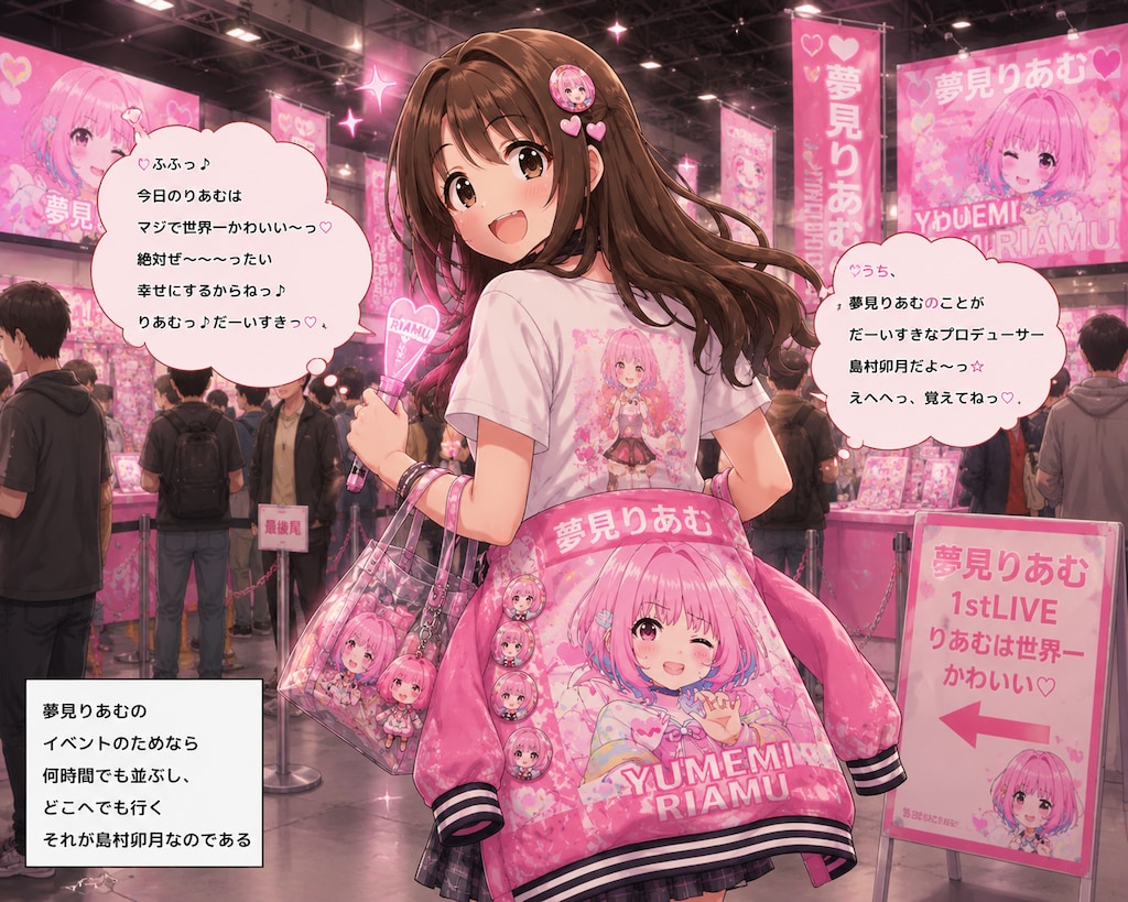 夢見りあむオタクになった島村卯月