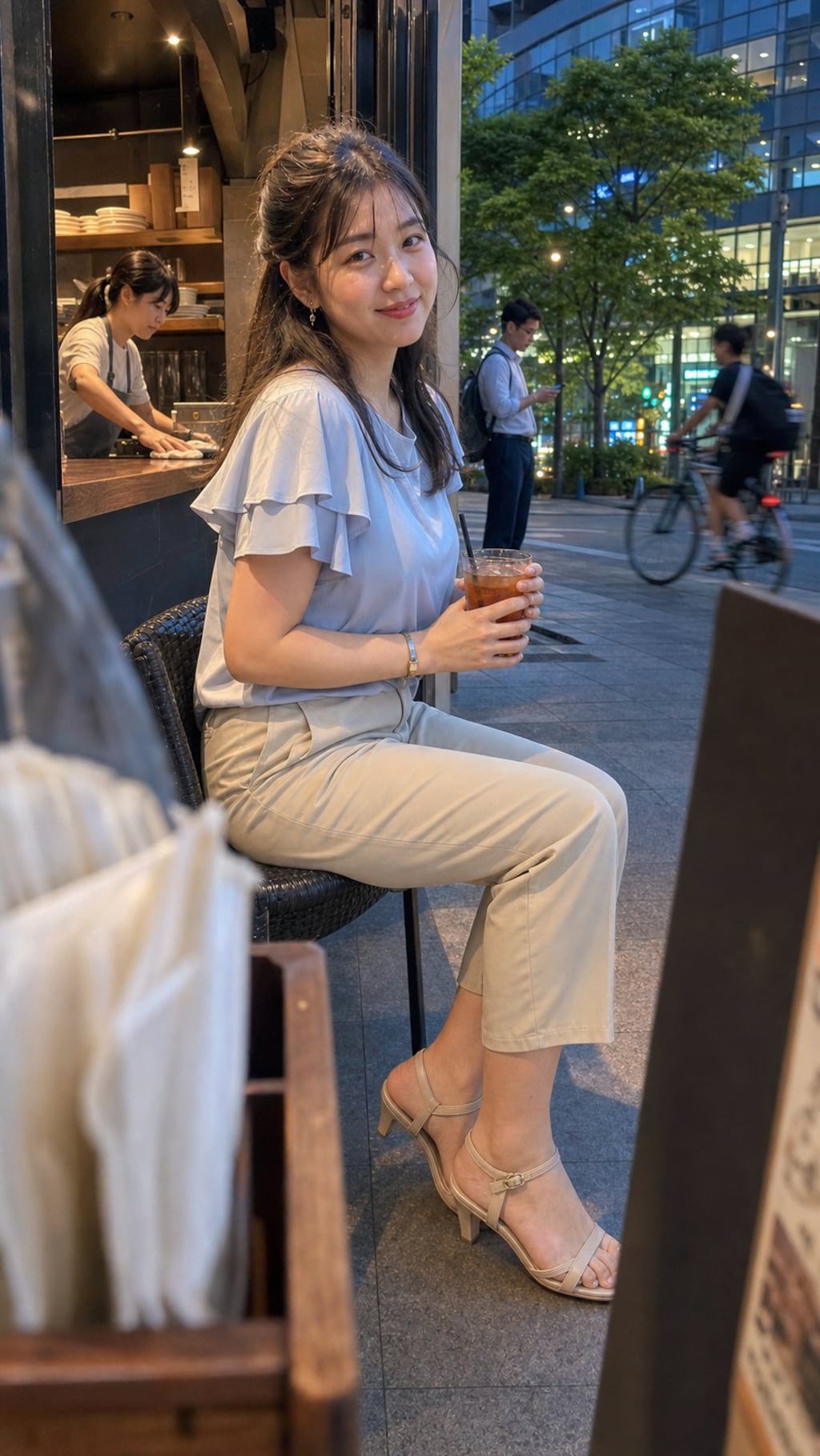 Twilight Conversations Over Iced Tea