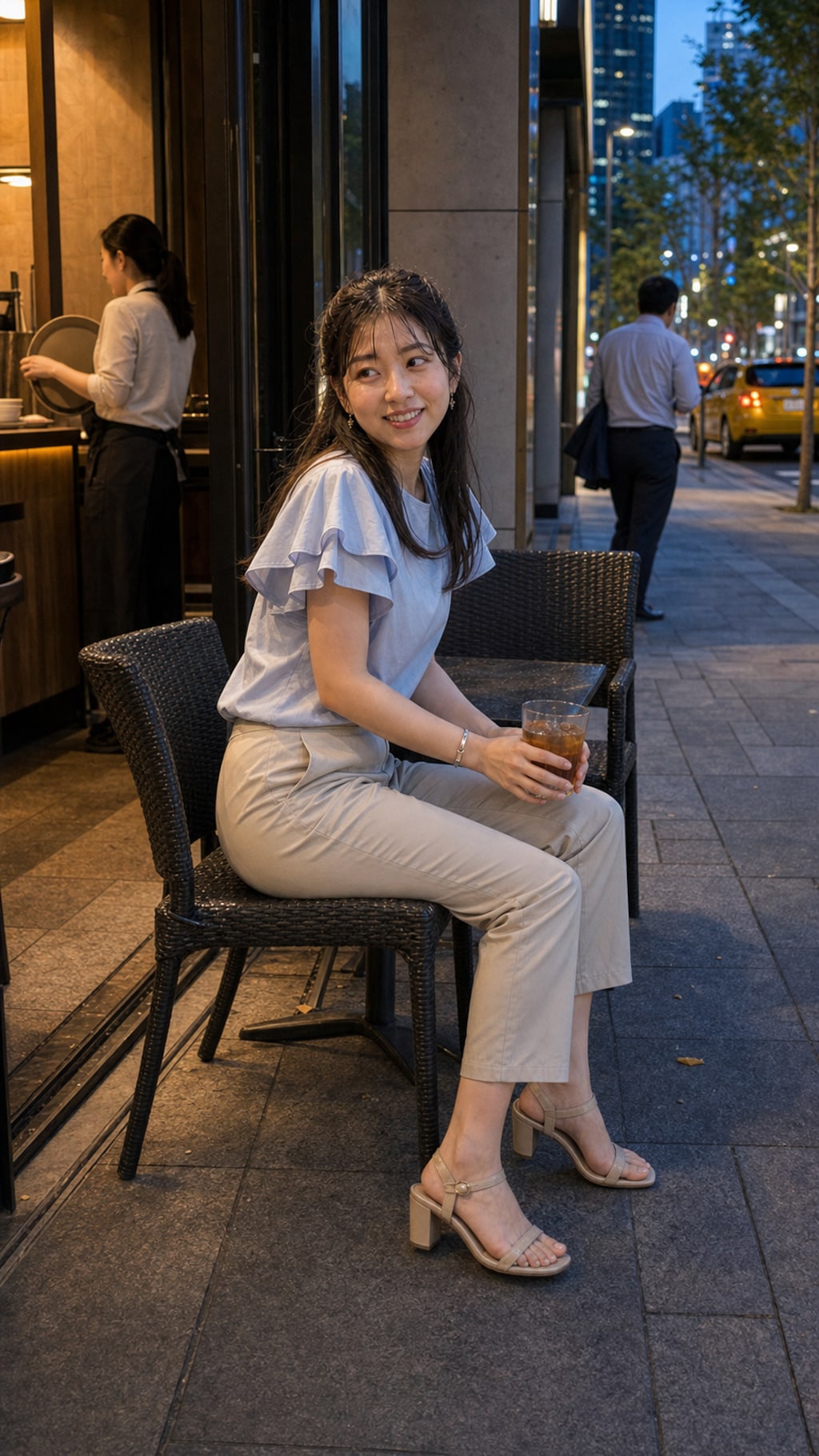 Twilight Conversations Over Iced Tea