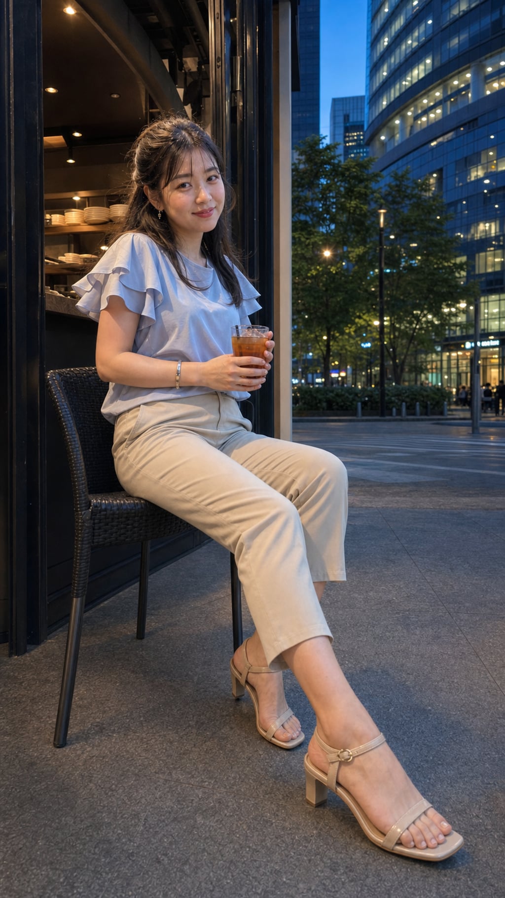 Twilight Conversations Over Iced Tea