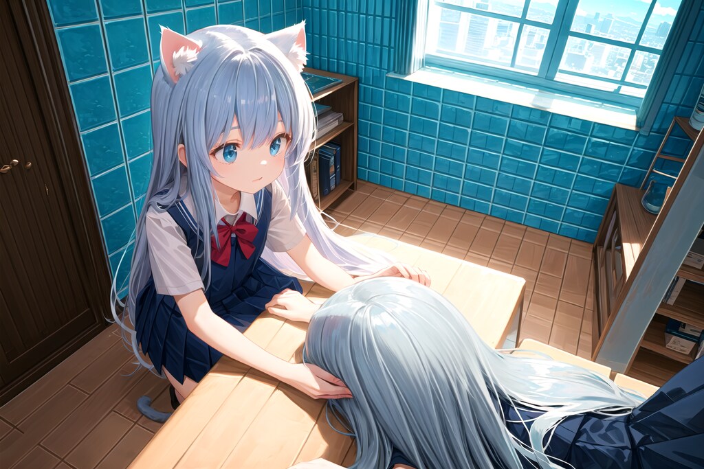 休めご主人 あとはミィが引き受けた