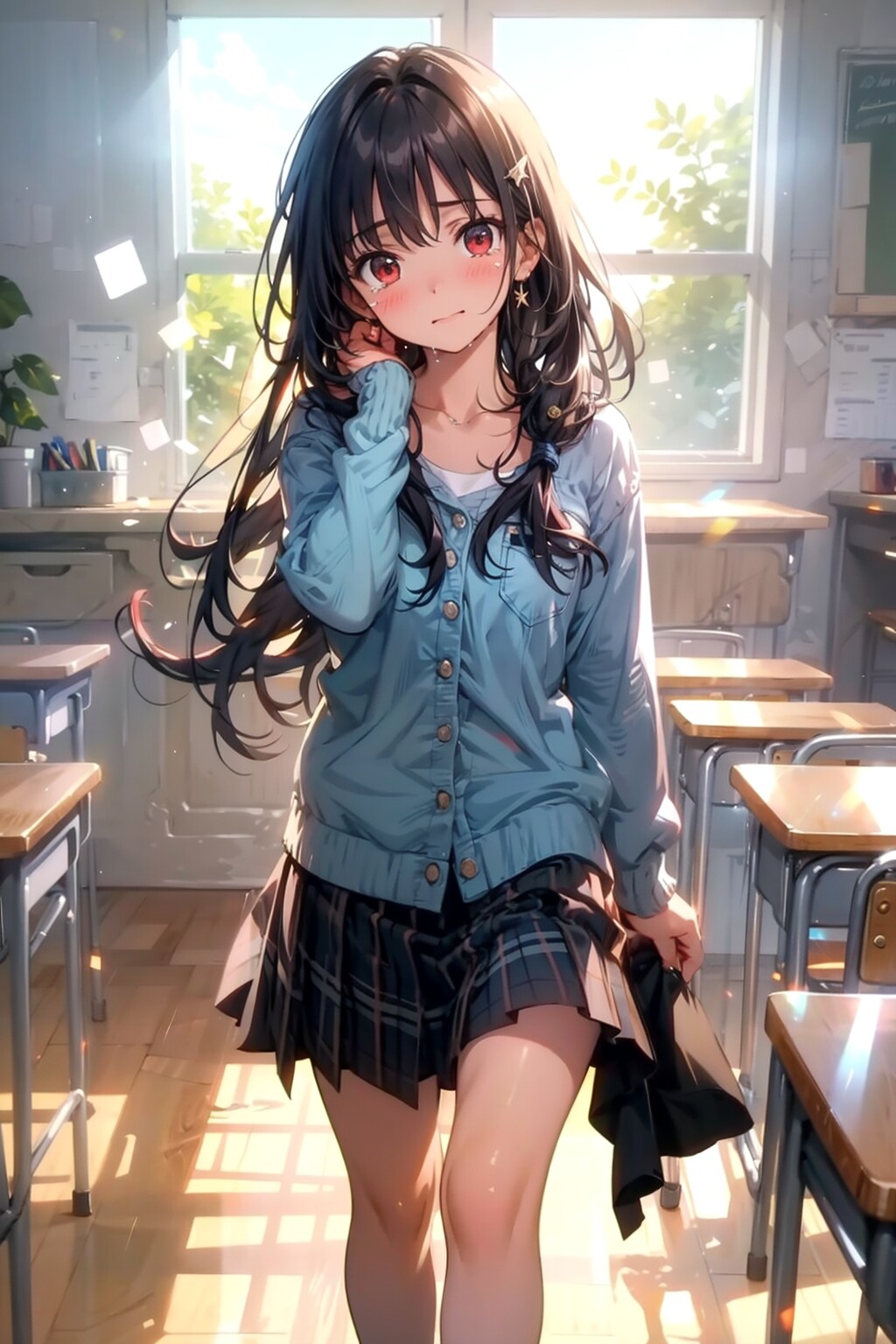 どうした？泣いているようだが…