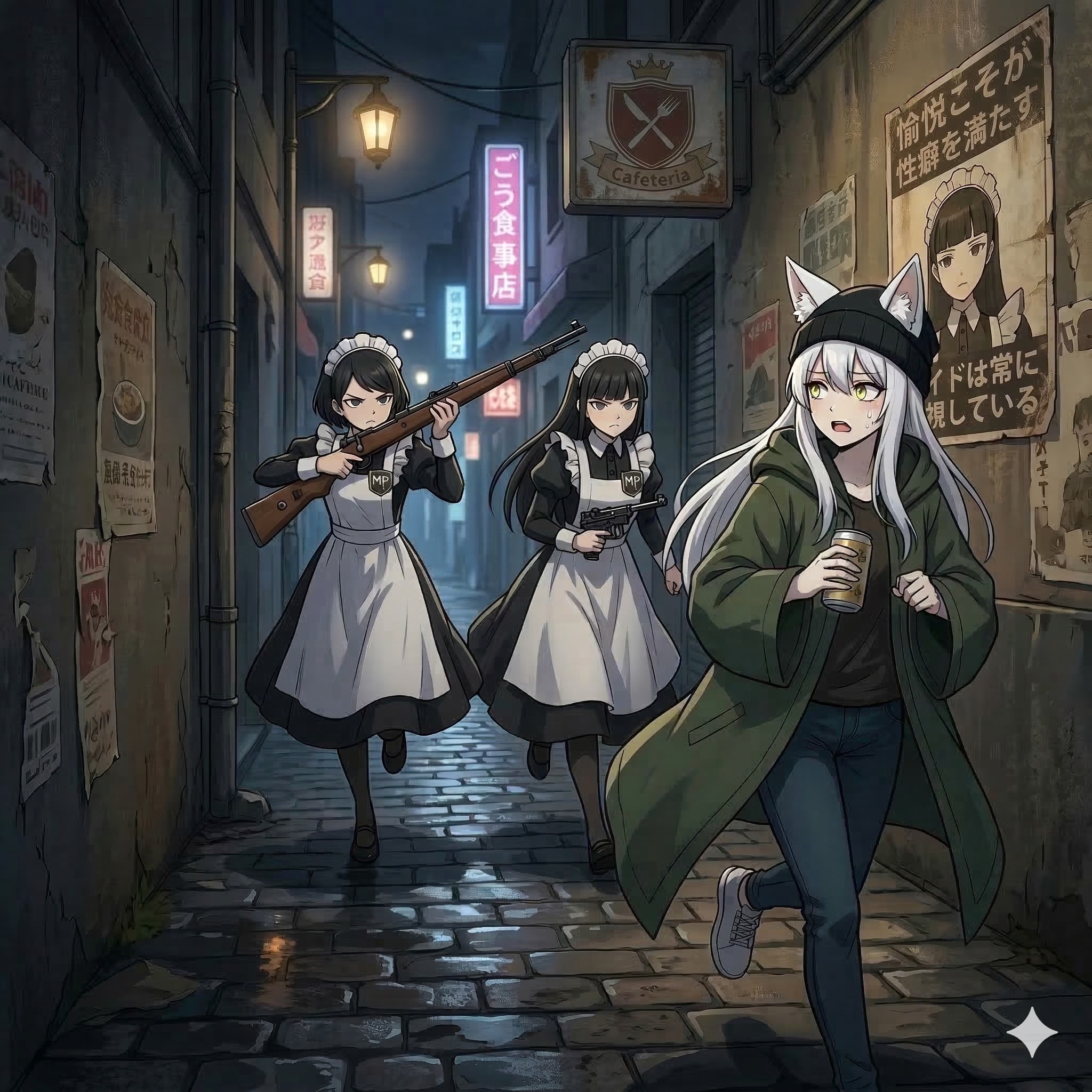 メイド憲兵隊 | の人気AIイラスト・グラビア