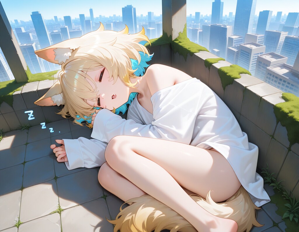 屋上の居候