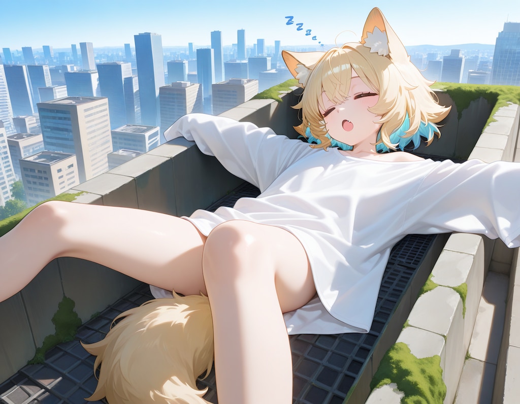 屋上の居候