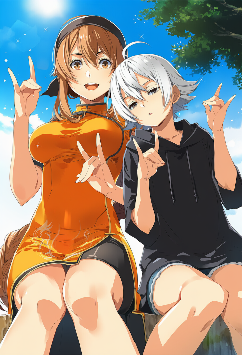 [FA]白黒さんとハイチーズ！