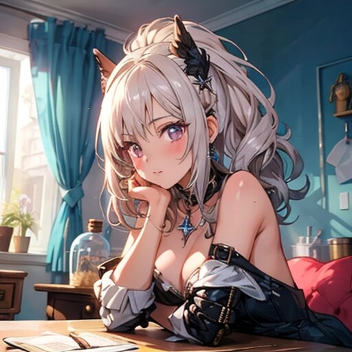 角の生えた彼女