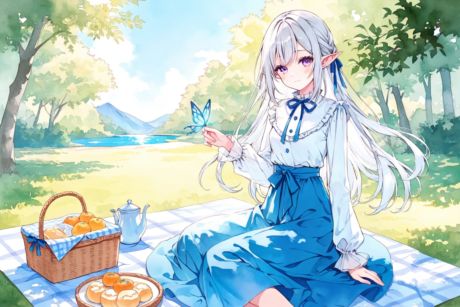 picnic | の人気AIイラスト・グラビア