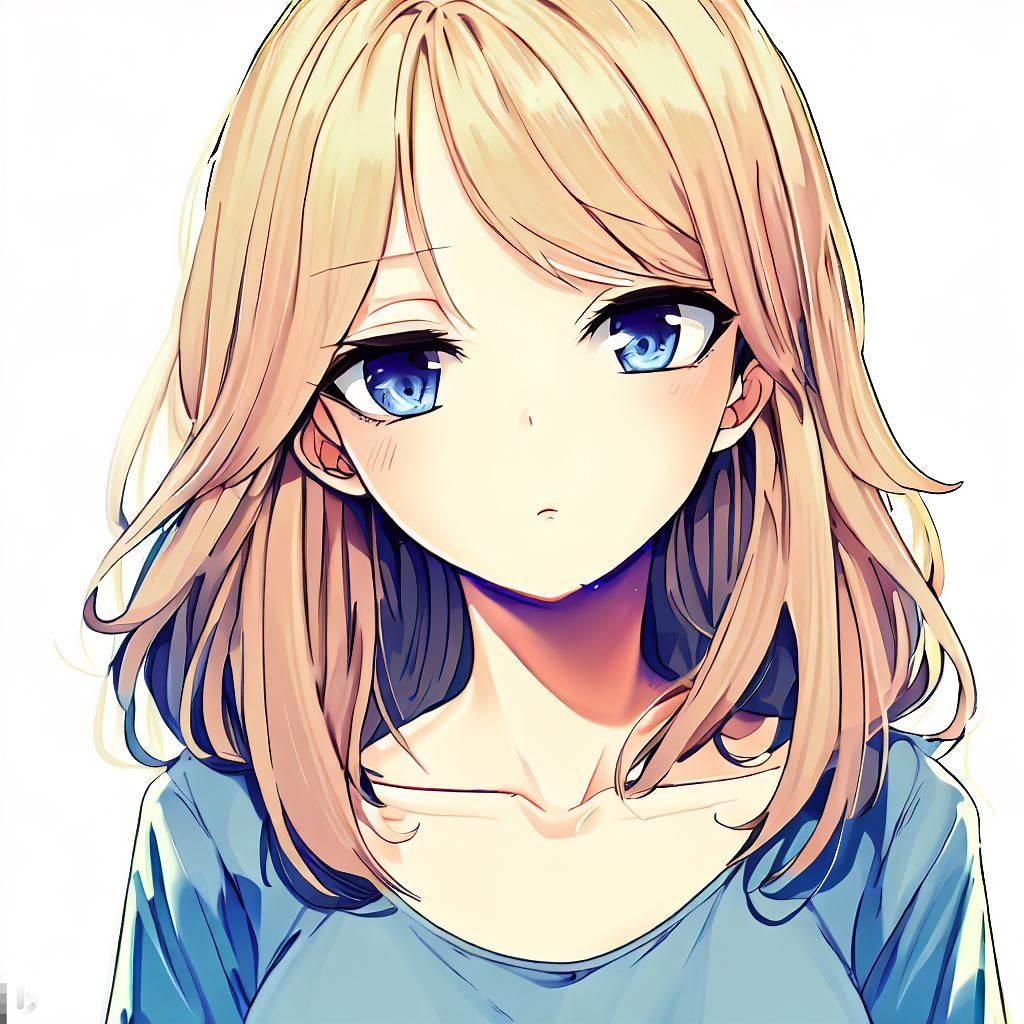 金髪の女の子