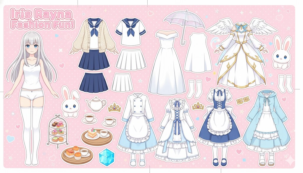 とくべつふろく『アイリス・レイナ ファッション ファン！』