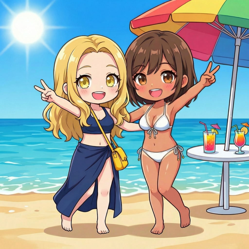 夏希さんと南の島へ！