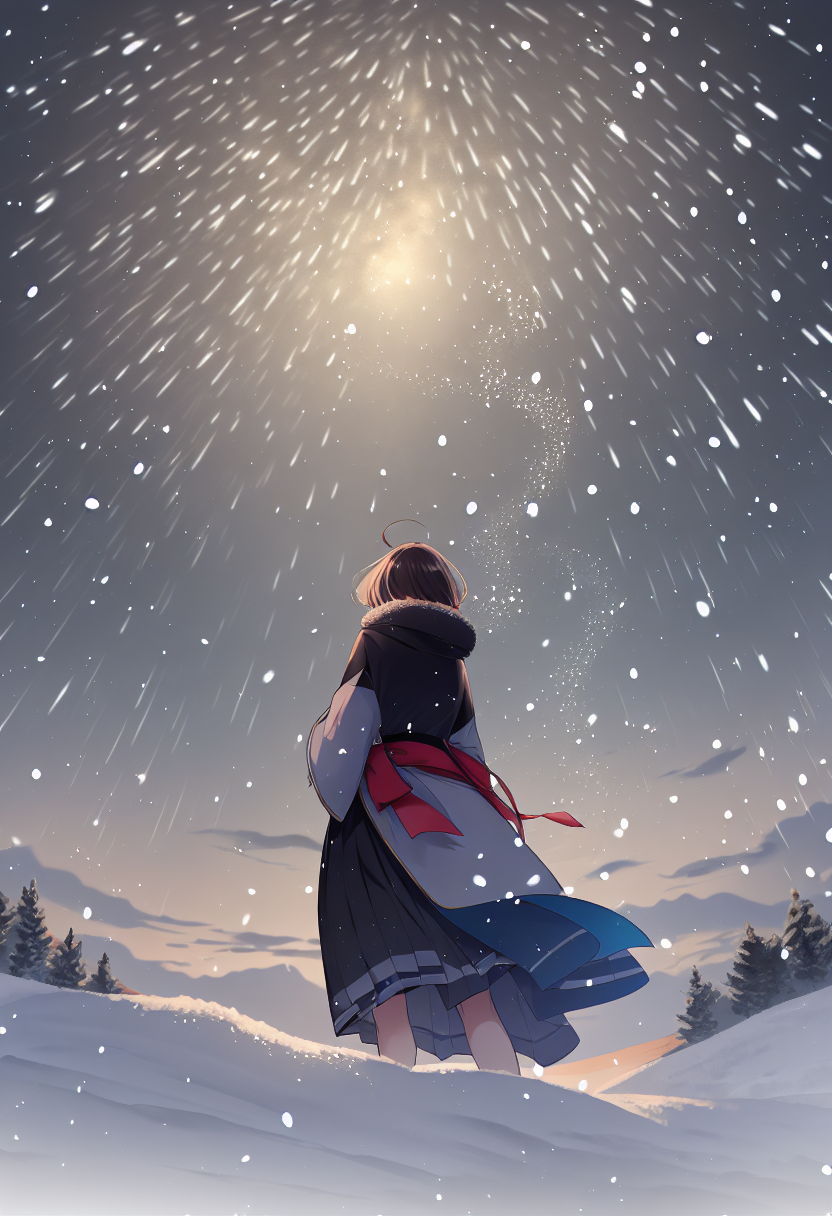 雪が降る | の人気AIイラスト・グラビア