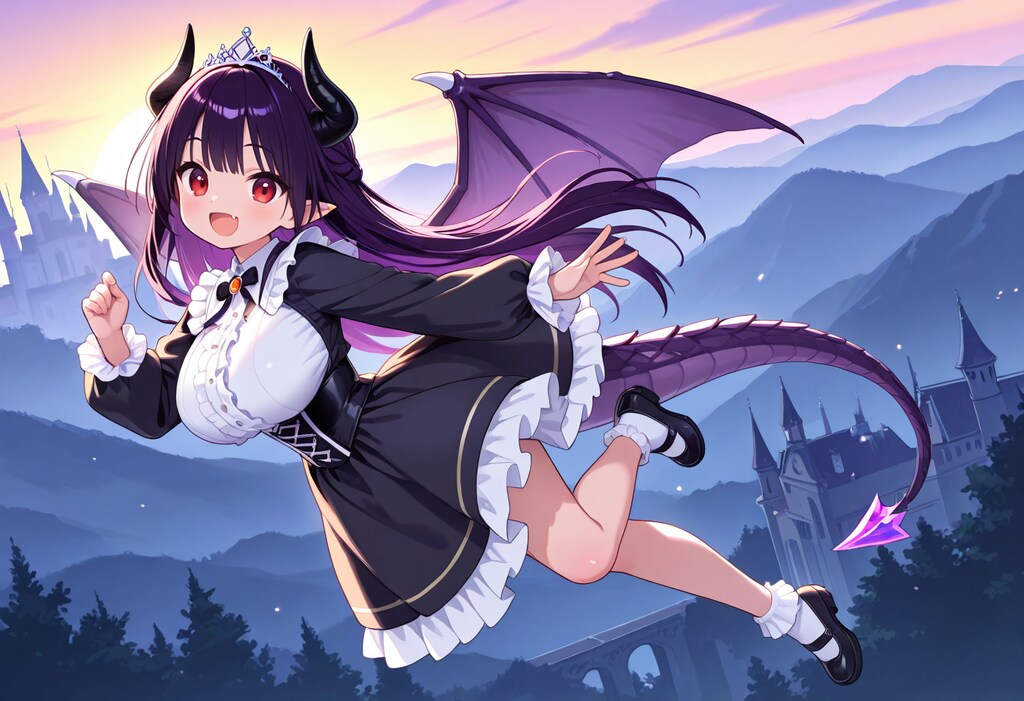 ドラゴン娘・遊覧飛行