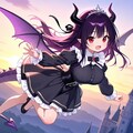 ドラゴン娘・遊覧飛行 3枚目