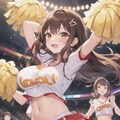 チアガール① 3枚目