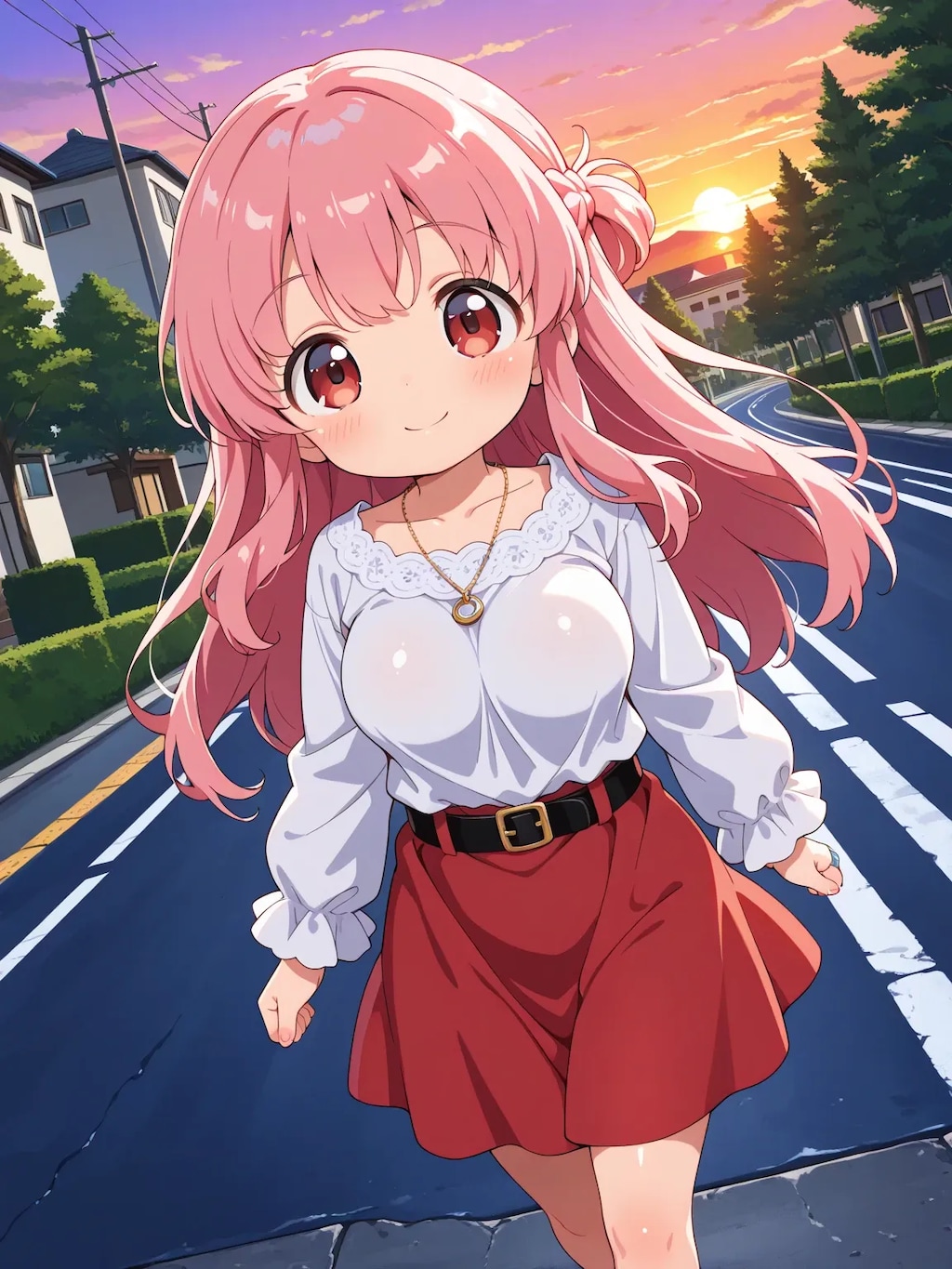 りなちゃんの帰り道