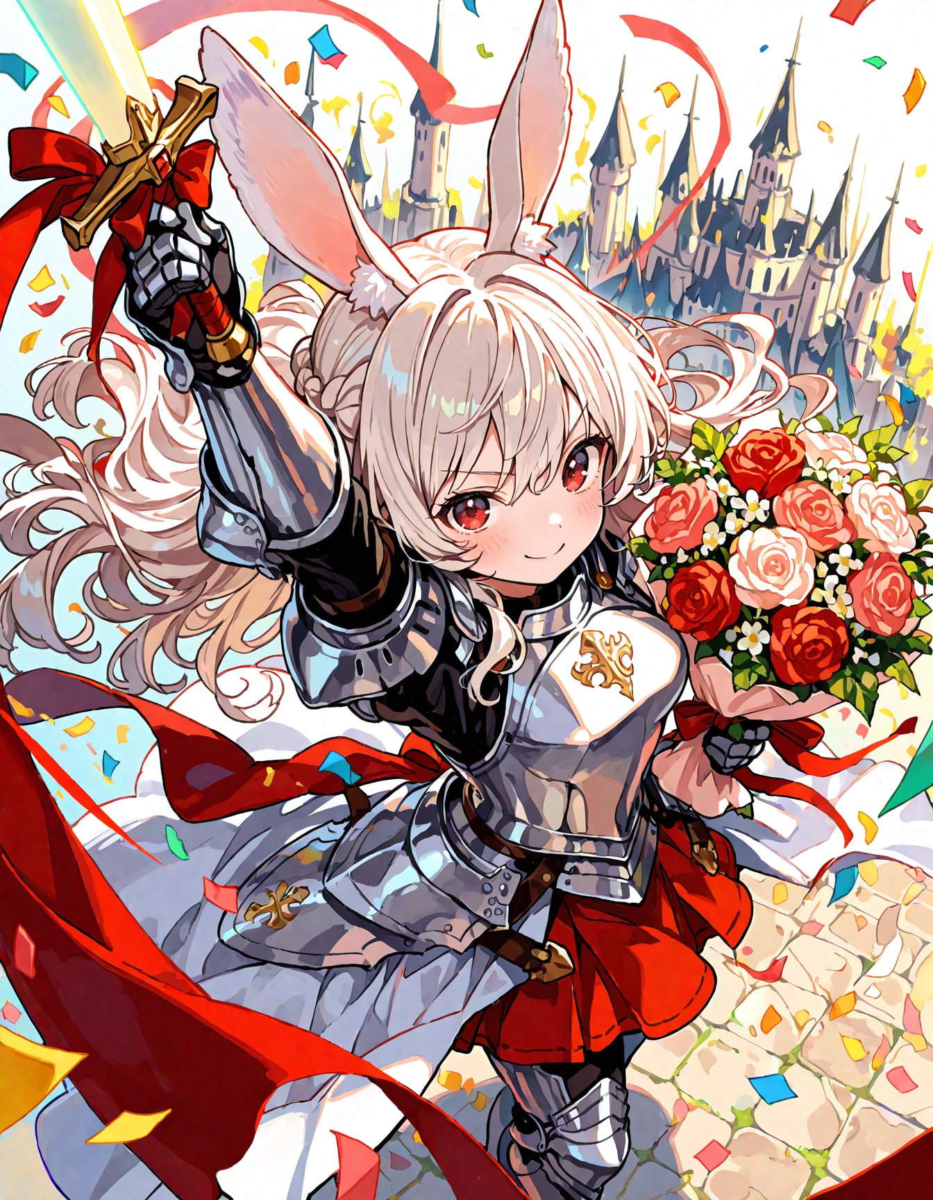 エリアーヌちゃん誕生日FA | の人気AIイラスト・グラビア