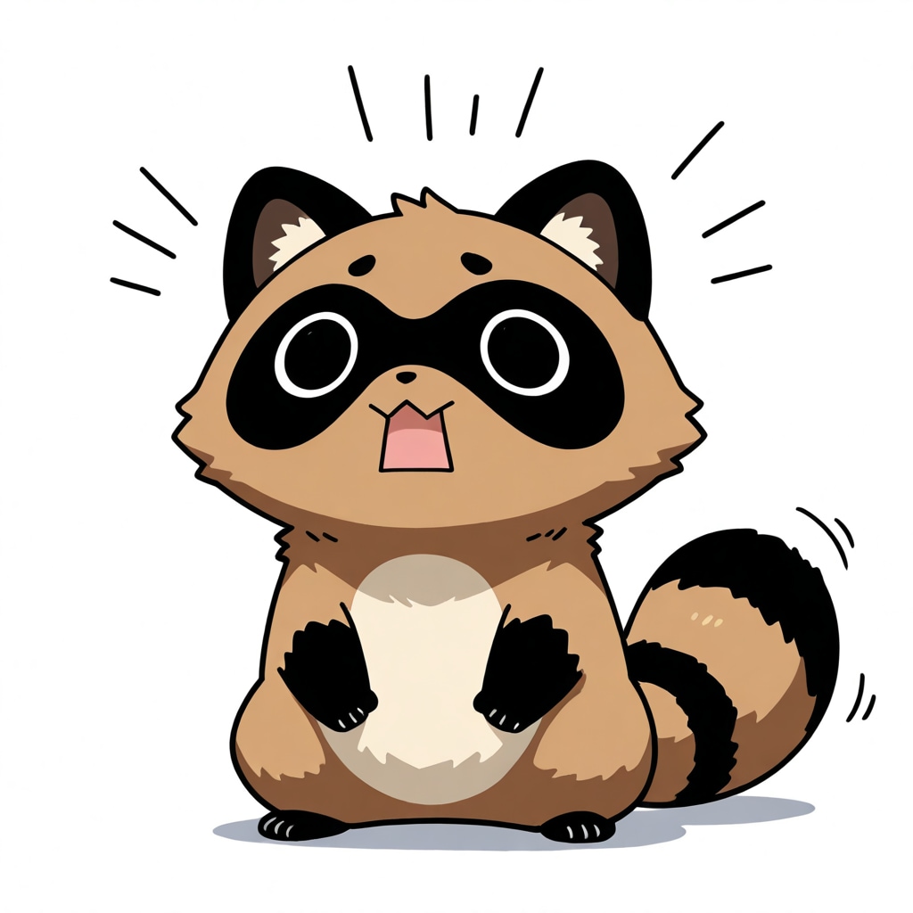 えらいこっちゃ狸