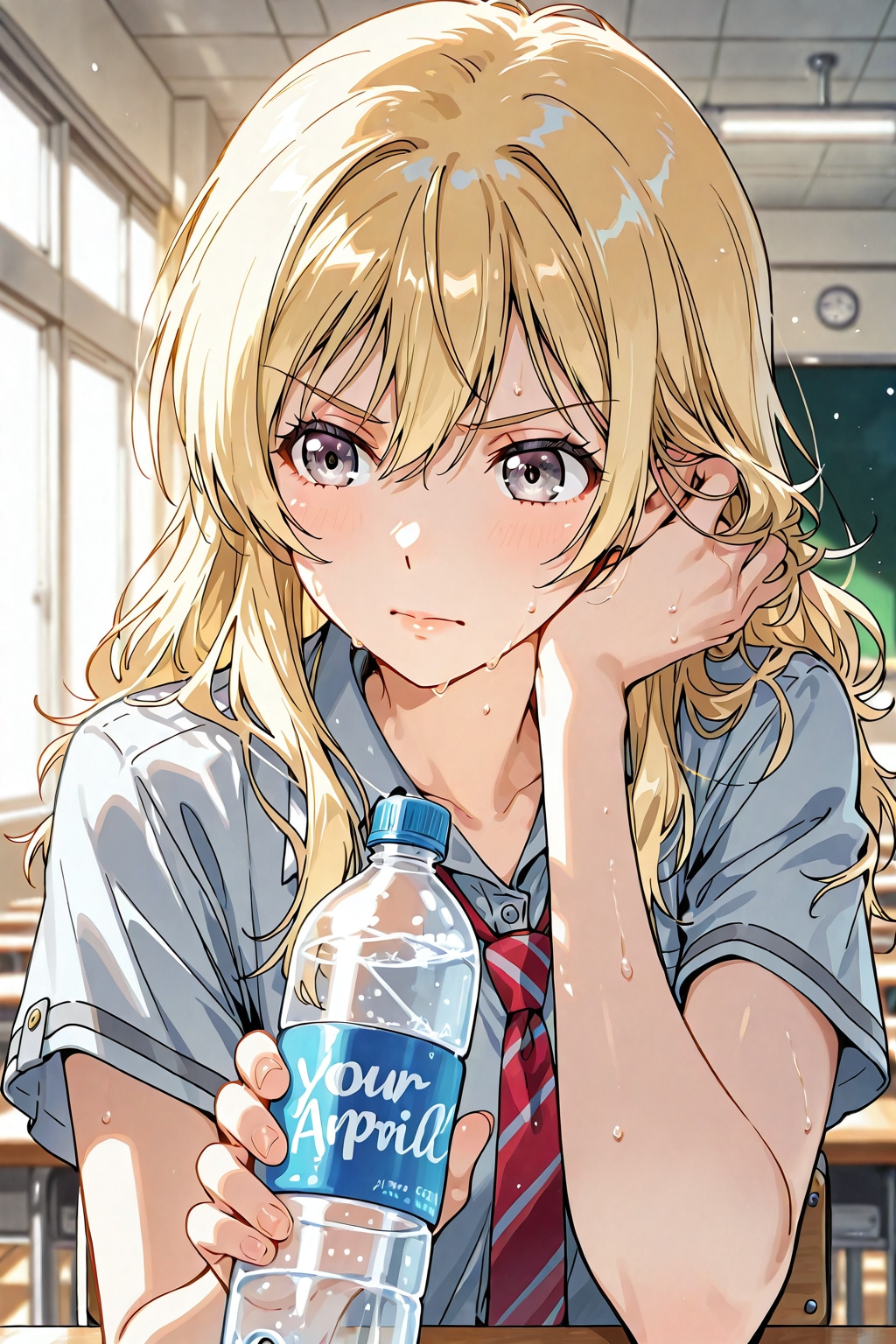 あっつ！ちょっと休憩にしよっ！