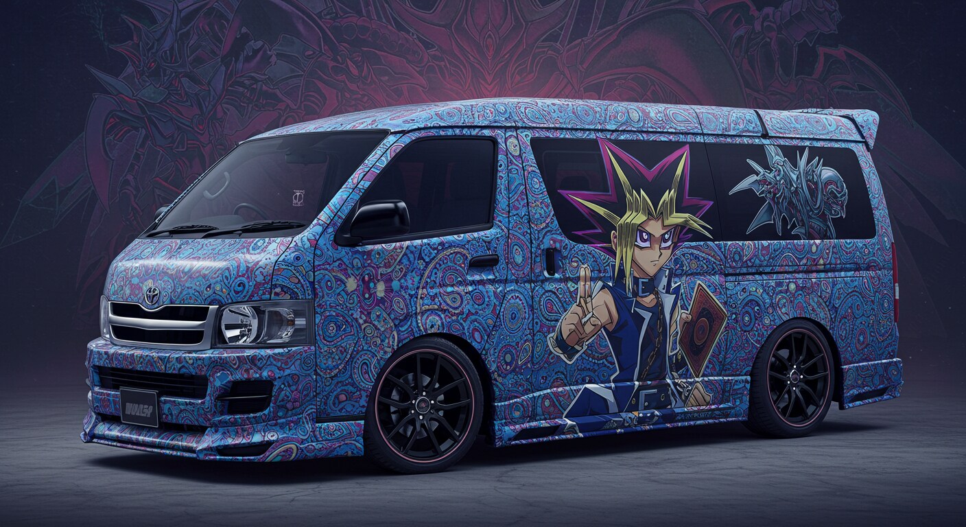 遊戯王ハイエースワゴン | の人気AIイラスト・グラビア