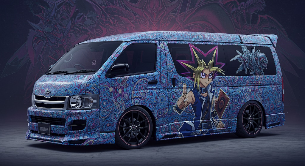 遊戯王ハイエースワゴン