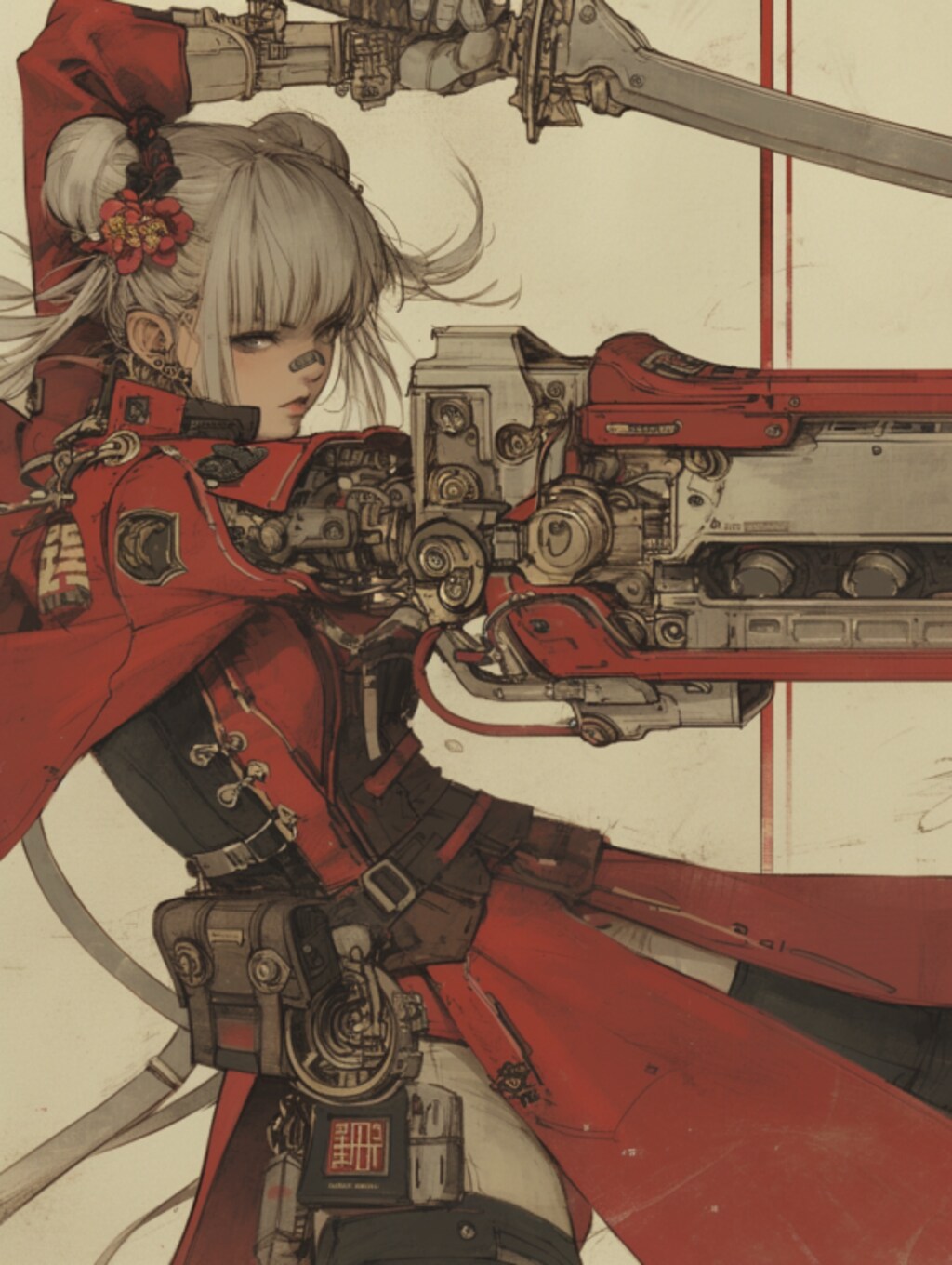 女炎之剑客 [红]