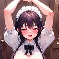 愛玩メイド #6（手修正の話） 12枚目