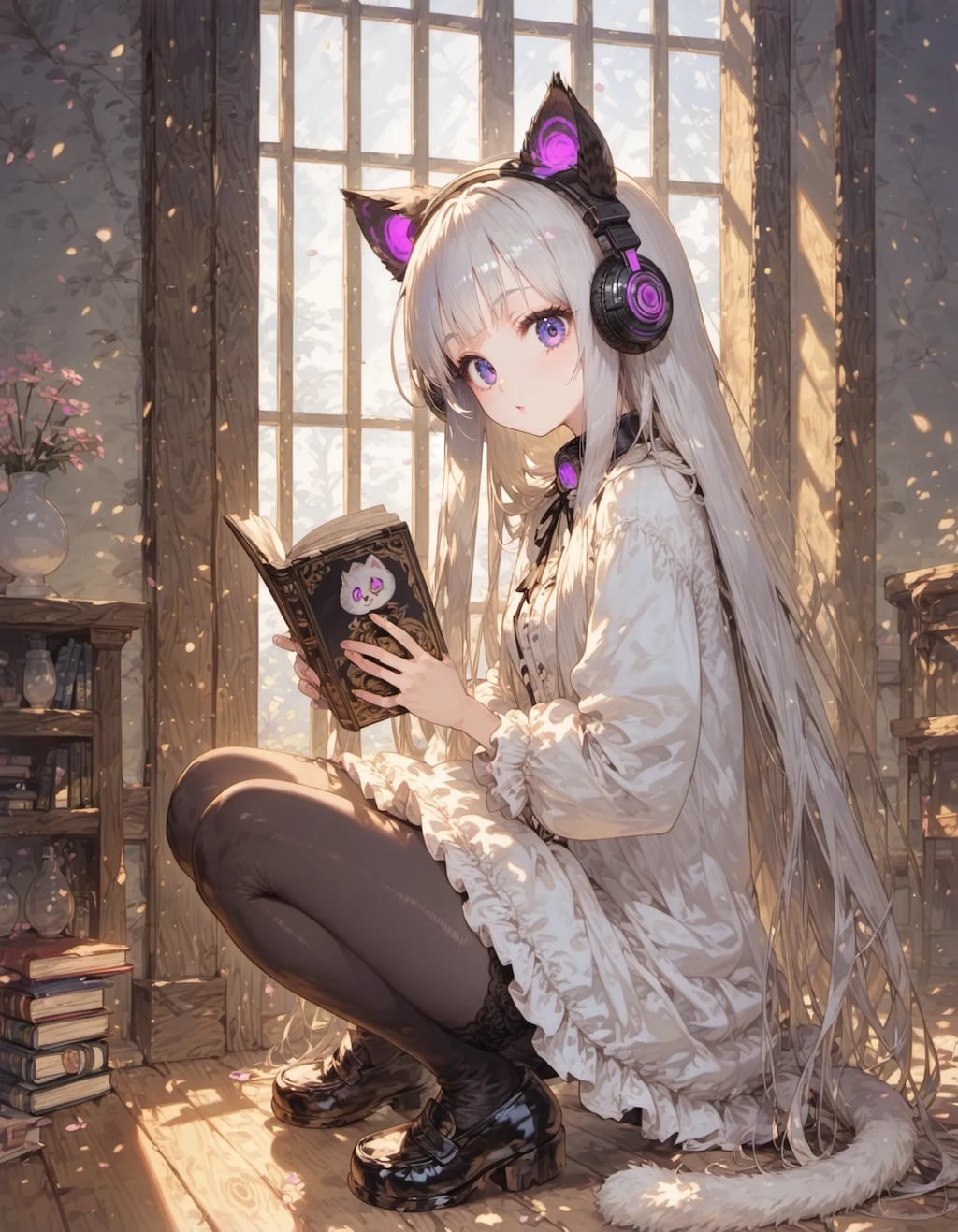 The Cat-Eared Librarian