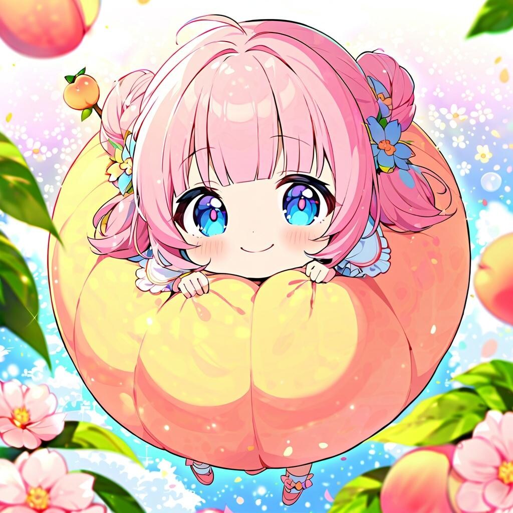 桃の精霊桃実ちゃん