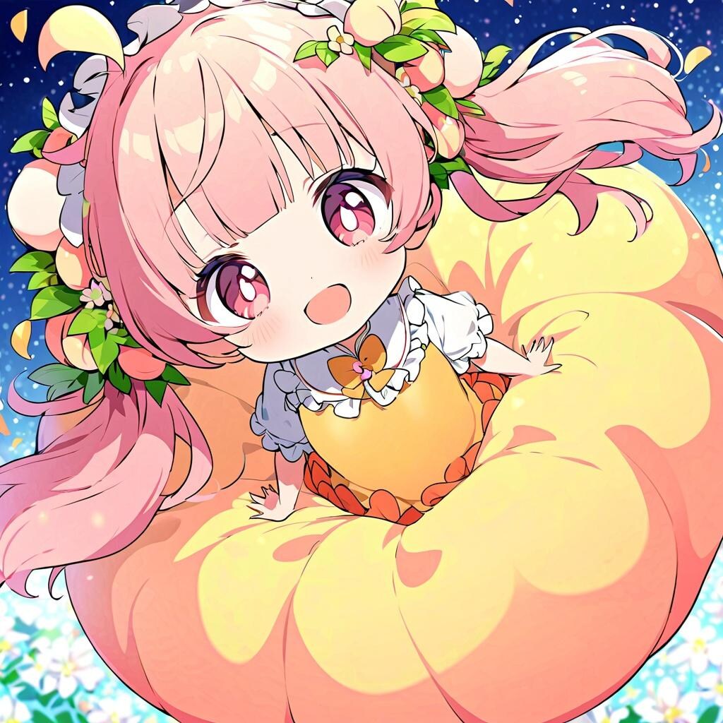 桃の精霊桃実ちゃん