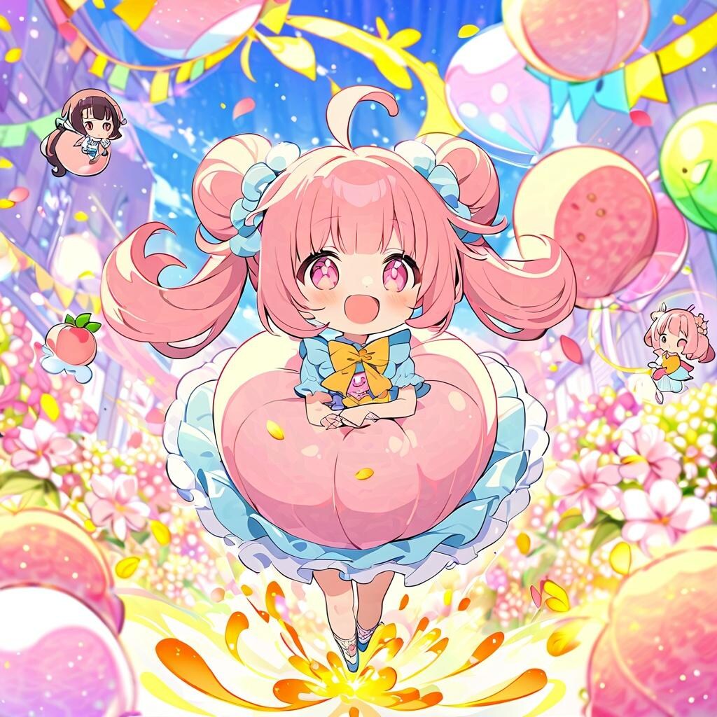 桃の精霊桃実ちゃん