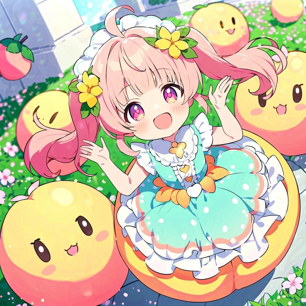 桃の精霊桃実ちゃん