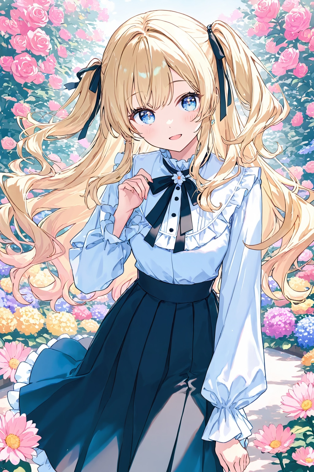 金髪少女 大人風