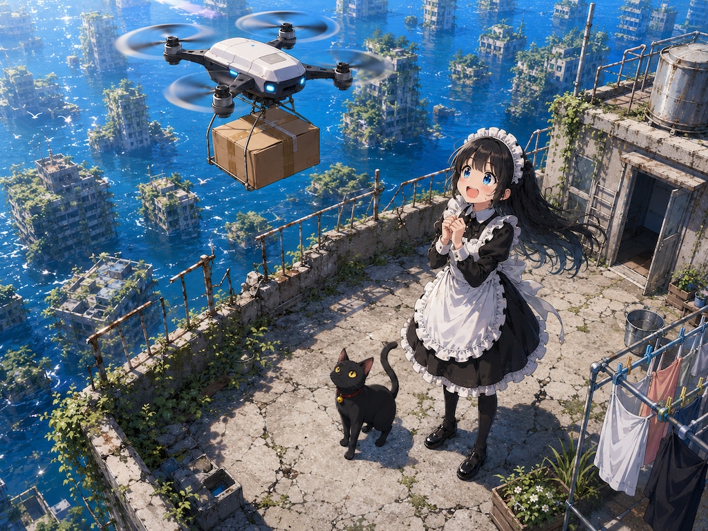 猫のご主人様とメイドの私