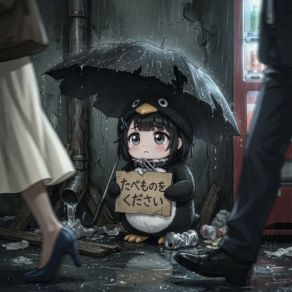 物乞いググガガ | の人気AIイラスト・グラビア